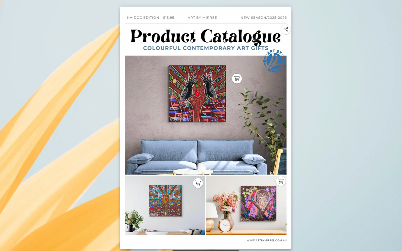 "Shopping Gift Guide 2025-2026" with Art by Mirree PDF
