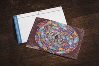 Thumbnail for Resting Place of Rainbow Serpent Universal Spirit Dreaming Aboriginal Art A6 PostCard Single by Mirree