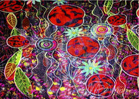 Thumbnail for Ancestral Lady Beetle Aboriginal Art Animal Dreaming A6 Greeting Card Single by Mirree