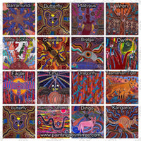Thumbnail for Aboriginal Art Animal Totems