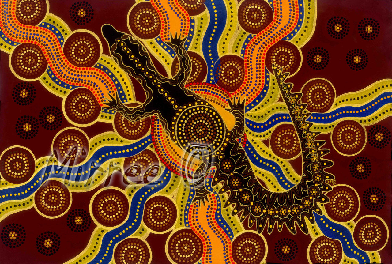 Aboriginal Art Animal Dreaming & Ancestral Gift Card Set