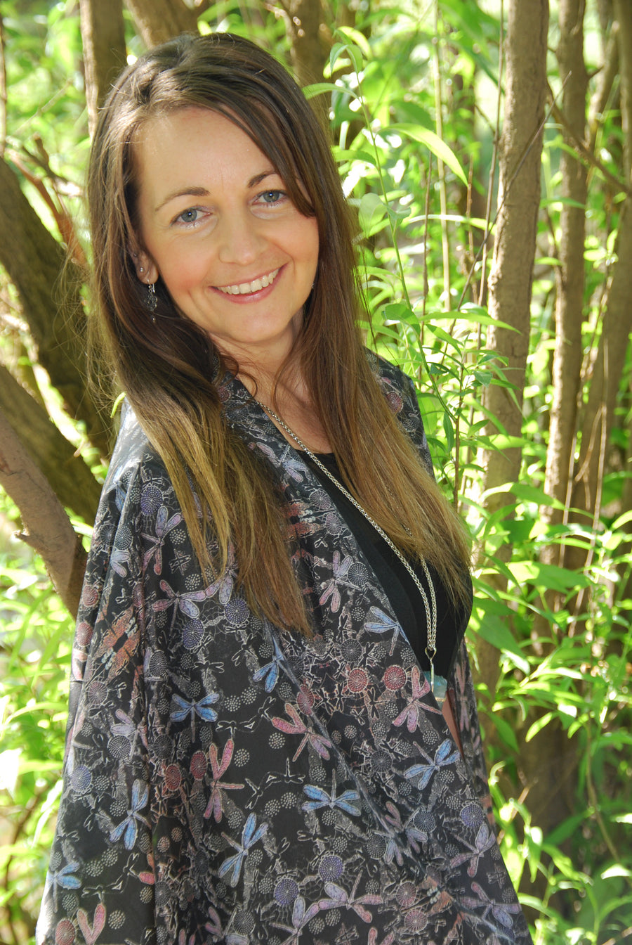 Purchase a unique Aboriginal scarf design with Dreams of Creation