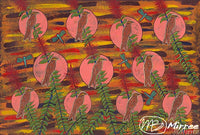 Thumbnail for Dreamtime Yellow-Faced Honey Eater Earth Changes Contemporary Aboriginal Art Print by Mirree