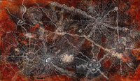 Thumbnail for Extra Long Version Limited Edition Land of the Ancestors Painting Girlcee Print by Mirree Contemporary Aboriginal Art