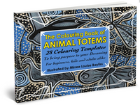 Thumbnail for 'Animal Totems Colouring Book' COLOURING BOOK by Mirree Contemporary Dreamtime Animal Series