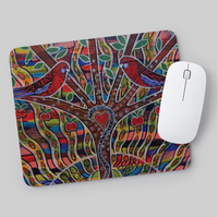 Thumbnail for Dreamtime Crimson Rosellas MOUSE PAD