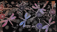 Thumbnail for Purchase a unique Aboriginal scarf design with Dreams of Creation