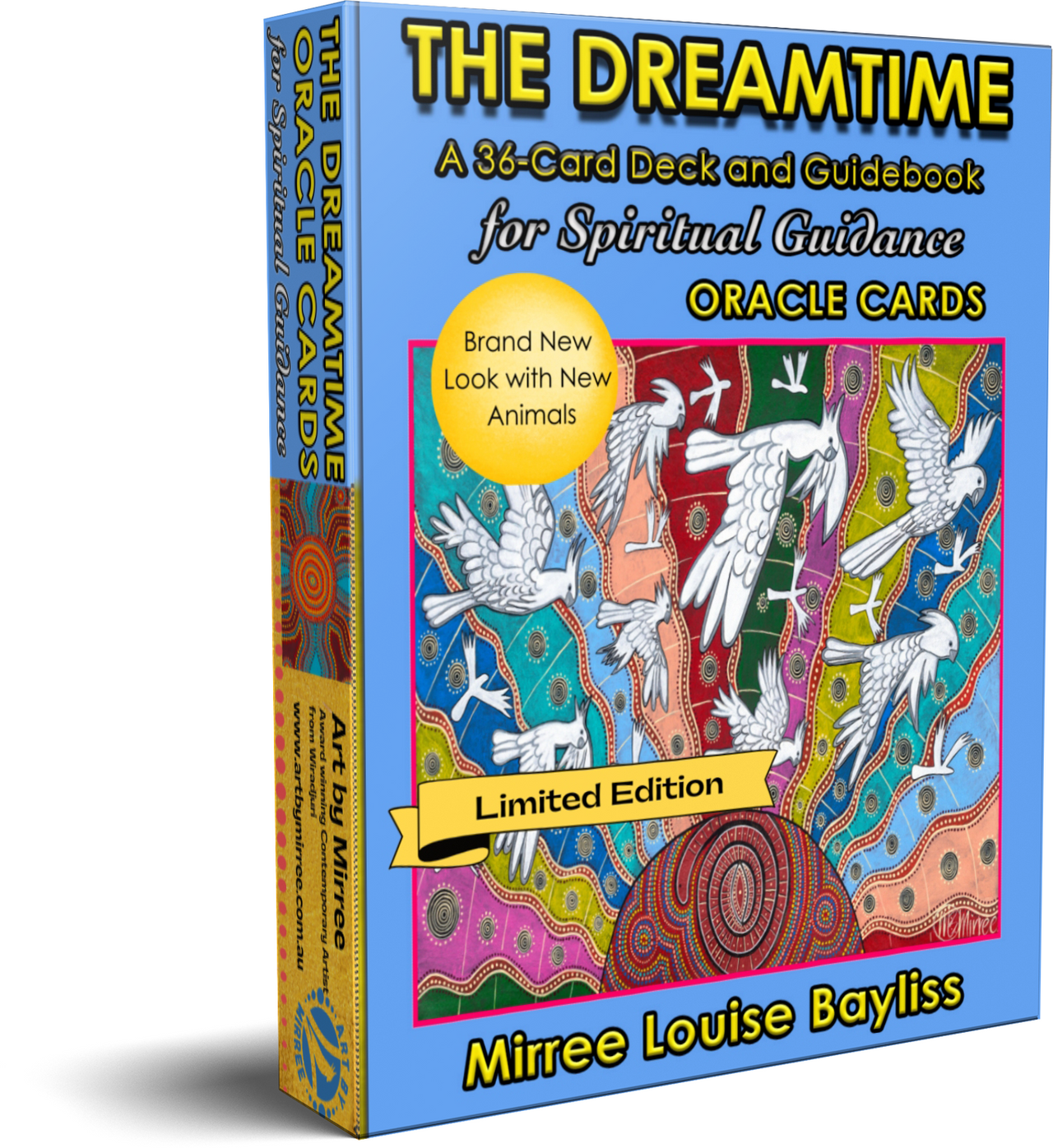 LIMITED EDITION 'Dreamtime Oracle Deck' ORACLE DECK by Mirree Contemporary Dreamtime Animal Series