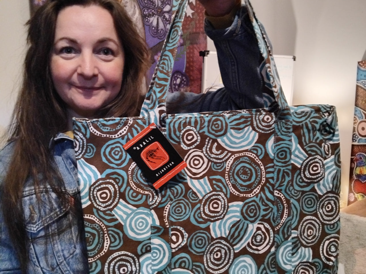 Large Tote Bag FREE with every ORIGINAL PAINTING