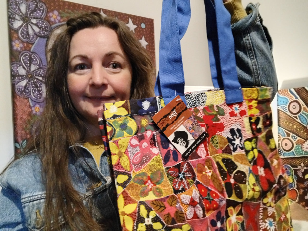 Large Tote Bag FREE with every ORIGINAL PAINTING