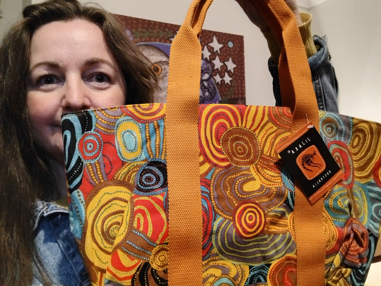 Large Tote Bag FREE with every ORIGINAL PAINTING