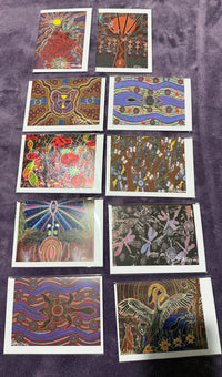 Thumbnail for Gift Pack of 10 Gift Cards - Animal Dreaming A6 Gift Cards with story on back, blank inside #8