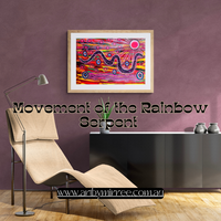Thumbnail for 'Rainbow Serpent' ORIGINAL PAINTING by Mirree Contemporary Aboriginal Art