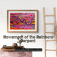 Thumbnail for 'Rainbow Serpent' ORIGINAL PAINTING by Mirree Contemporary Aboriginal Art