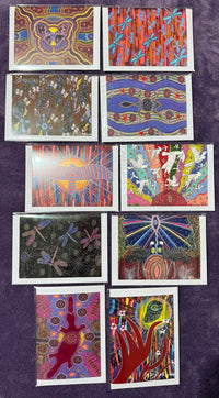 Thumbnail for Gift Pack of 10 Gift Cards - Animal Dreaming A6 Gift Cards with story on back, blank inside #5