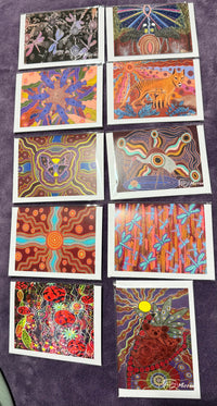 Thumbnail for Gift Pack of 10 Gift Cards - Animal Dreaming A6 Gift Cards with story on back, blank inside #6