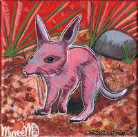 Thumbnail for 'Australian Bush Bilby' Original Painting by Mirree Contemporary Dreamtime Animal Dreaming
