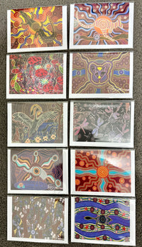 Thumbnail for Gift Pack of 10 Gift Cards - Animal Dreaming A6 Gift Cards with story on back, blank inside #7