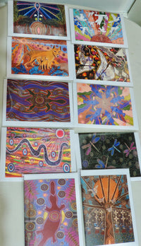Thumbnail for Gift Pack of 10 Gift Cards - Animal Dreaming A6 Gift Cards with story on back, blank inside #2