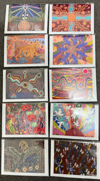 Thumbnail for Gift Pack of 10 Gift Cards - Animal Dreaming A6 Gift Cards with story on back, blank inside #9