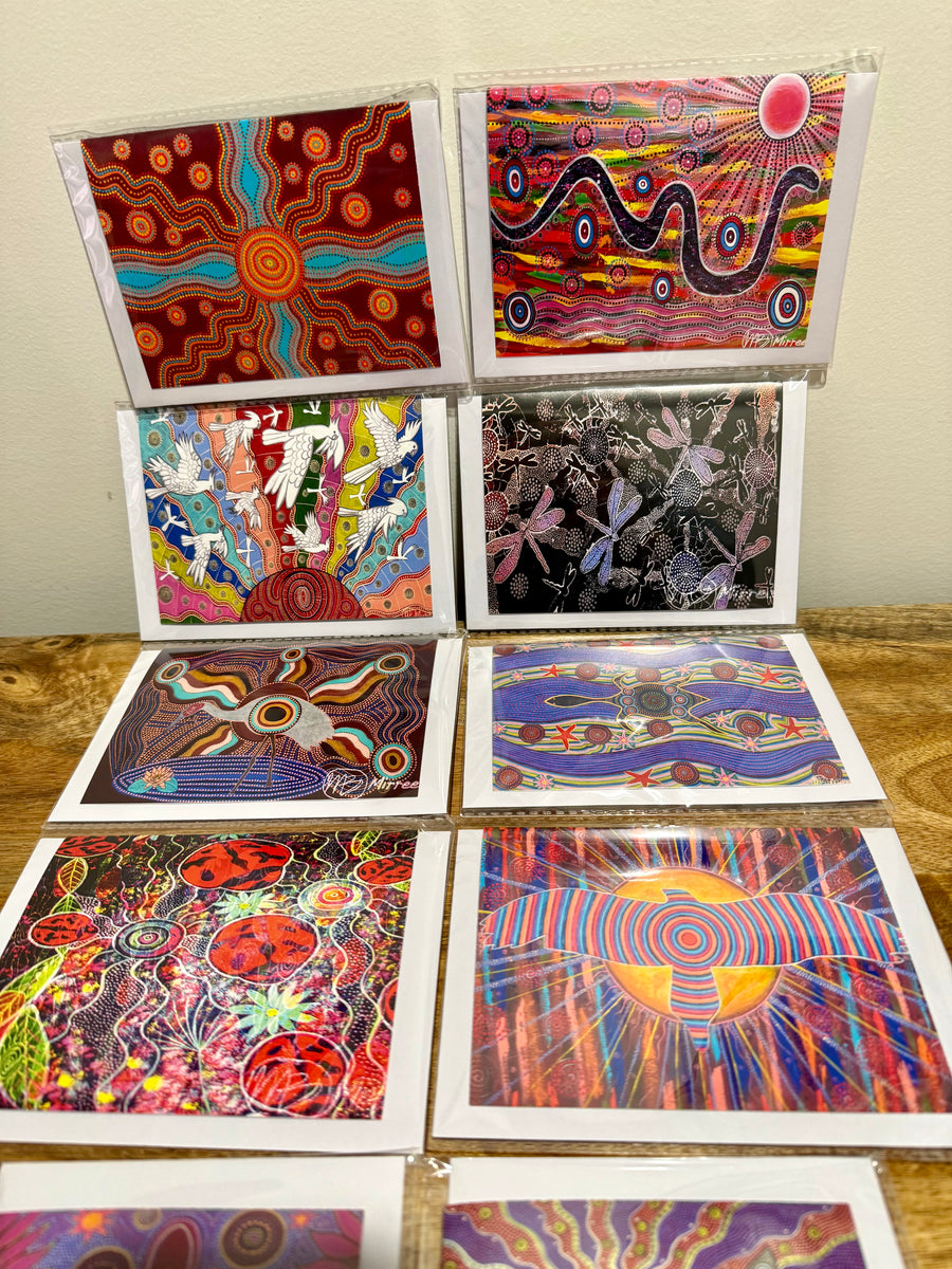 Gift Pack of 10 Gift Cards - Animal Dreaming A6 Gift Cards with story on back, blank inside #5