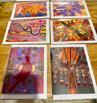 Thumbnail for Gift Pack of 10 Gift Cards - Animal Dreaming A6 Gift Cards with story on back, blank inside #7
