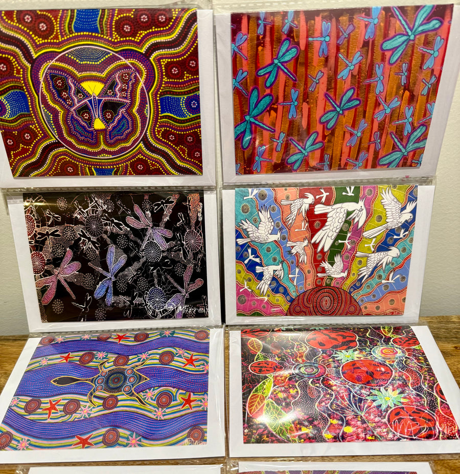 Gift Pack of 10 Gift Cards - Animal Dreaming A6 Gift Cards with story on back, blank inside #8