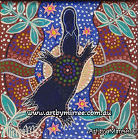 Thumbnail for 'Platypus' Original Painting by Mirree Contemporary Dreamtime Animal Dreaming