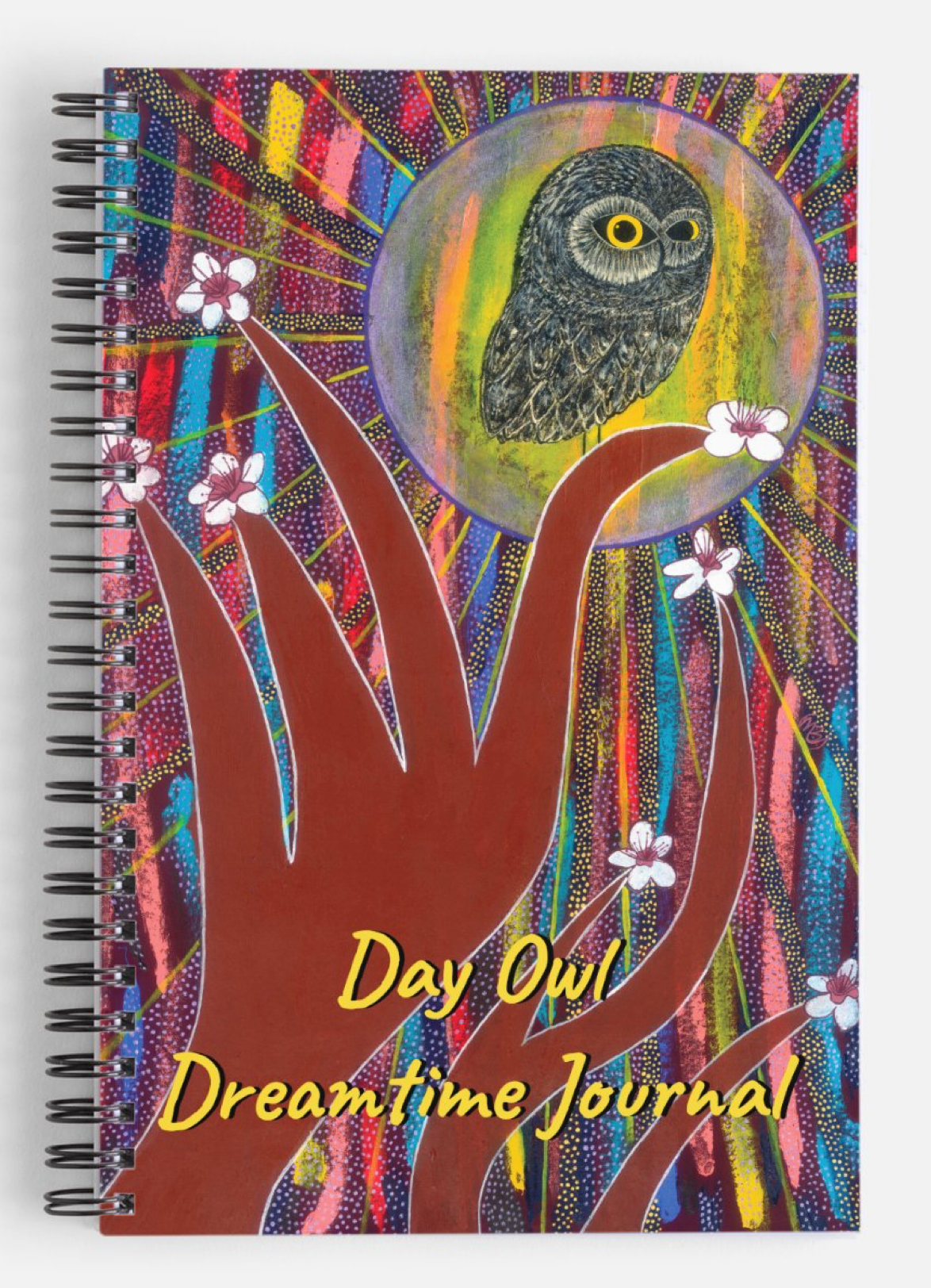 Dreamtime Day Owl JOURNAL