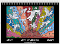 Thumbnail for Art by Mirree Dreamtime CALENDAR 2024
