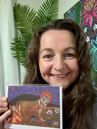 Thumbnail for Gift Pack of 10 Gift Cards - Flower Medicine A6 Gift Cards with story on back, blank inside #3