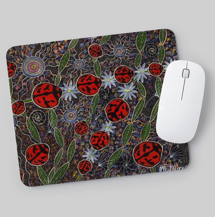 Dreamtime Lady Beetle MOUSE PAD