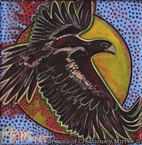 Thumbnail for Wedge tailed Eagle Framed Canvas Print by Mirree Contemporary Aboriginal Art