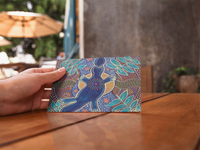 Thumbnail for Platypus Universal Spirit Dreaming Aboriginal Art A6 PostCard Single by Mirree