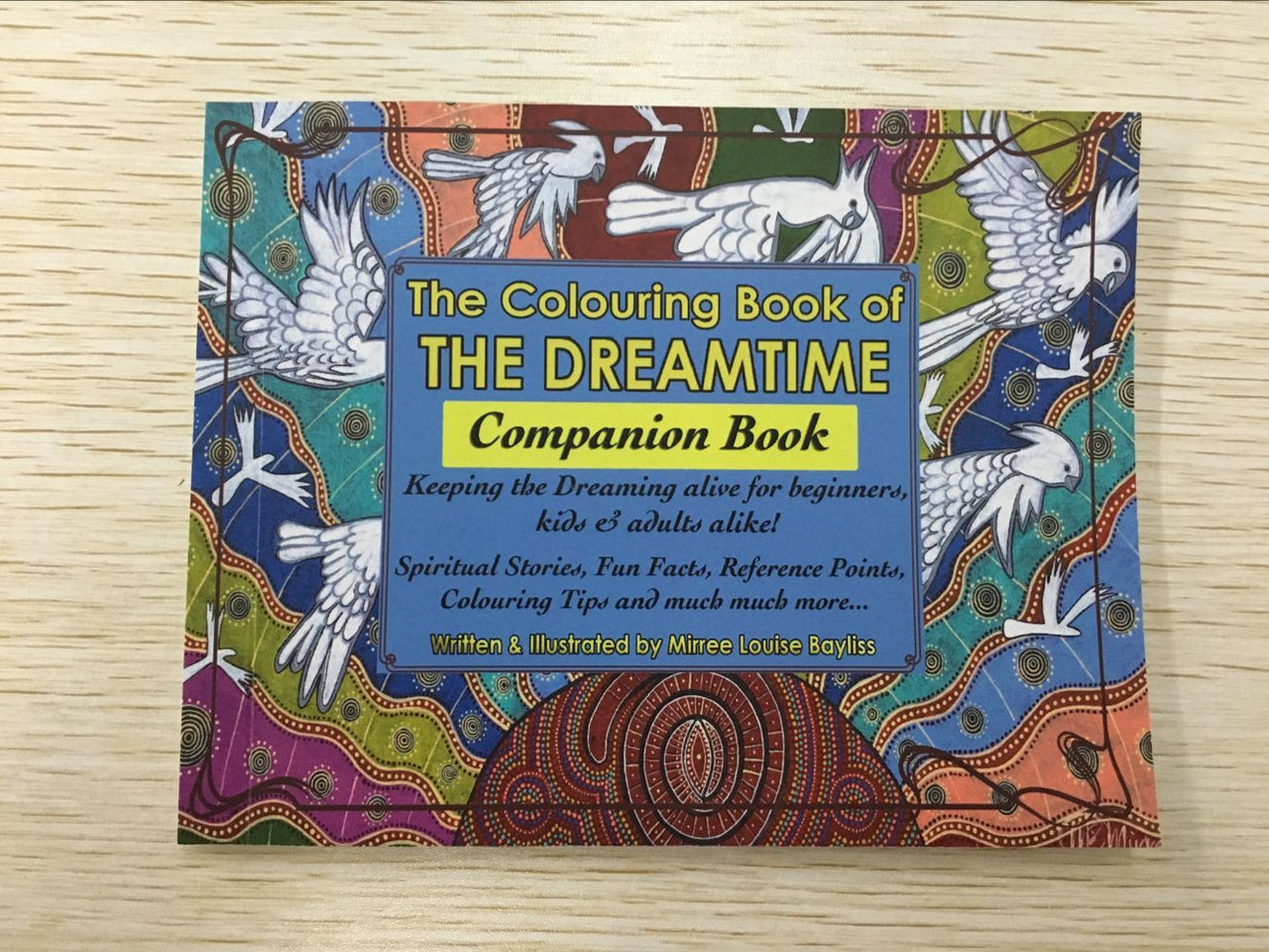 2 Books 'Dreamtime Colouring Book' COLOURING BOOK and COMPANION BOOK by Mirree Contemporary Dreamtime Animal Series