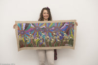 Thumbnail for Ancestral OWL FINCHES' ORIGINAL PAINTING by Mirree Contemporary Aboriginal Art