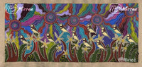 Thumbnail for Ancestral OWL FINCHES' ORIGINAL PAINTING by Mirree Contemporary Aboriginal Art