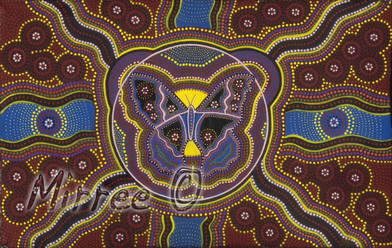 Aboriginal Art Animal Dreaming & Ancestral Gift Card Set