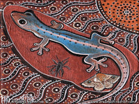 Thumbnail for 'GECKO' A3 Girlcee Print by Mirree Contemporary Aboriginal Art