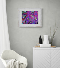 Thumbnail for Ancestral Owl Finches Painting A3 Girlcee Print by Mirree Contemporary Aboriginal Art