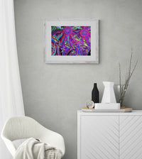 Thumbnail for Ancestral Owl Finches Painting A3 Girlcee Print by Mirree Contemporary Aboriginal Art