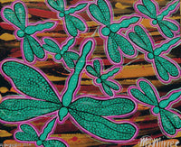 Thumbnail for Dragonfly Dreaming Contemporary Aboriginal Art Original Painting by Mirree