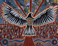 Thumbnail for Magpie Dreaming Contempoary Aboriginal Art Original Painting by Mirree