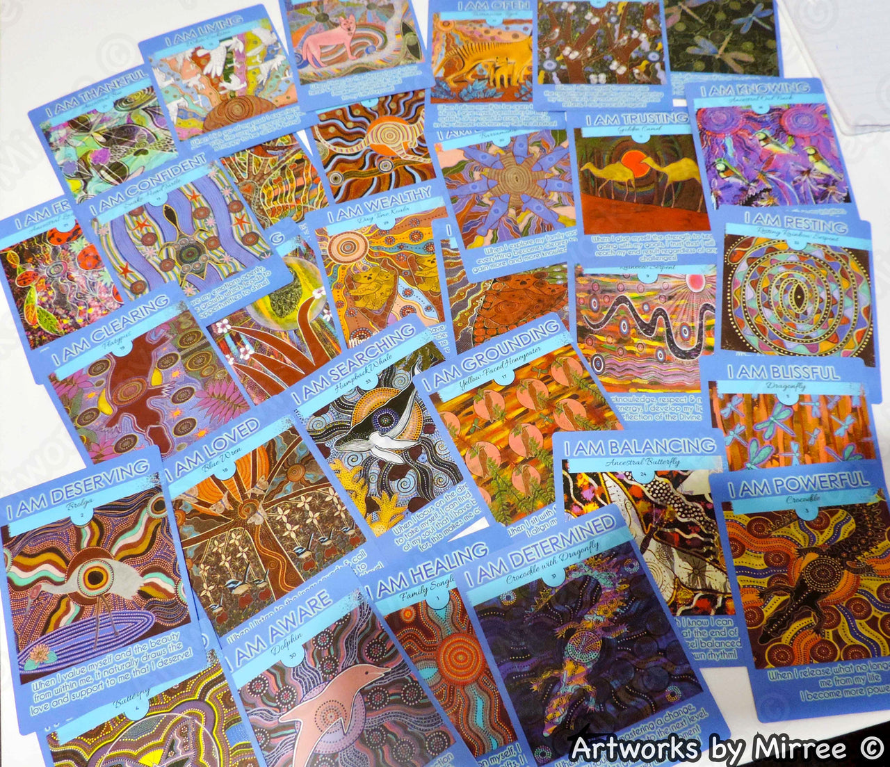 'DREAMTIME COLLECTOR CARDS' by Mirree Contemporary Dreamtime Animal Series