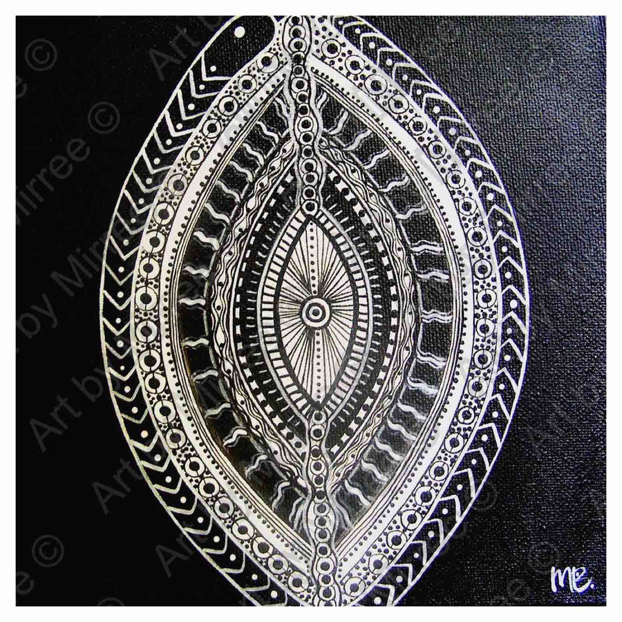 'Shedding Skin' Girclee Print by Mirree Contemporary Land of the Ancestors Series