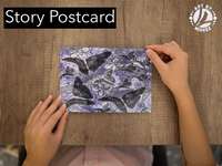 Thumbnail for 'Ancestral Butterfly' Aboriginal Art A6 Story PostCard Single by Mirree
